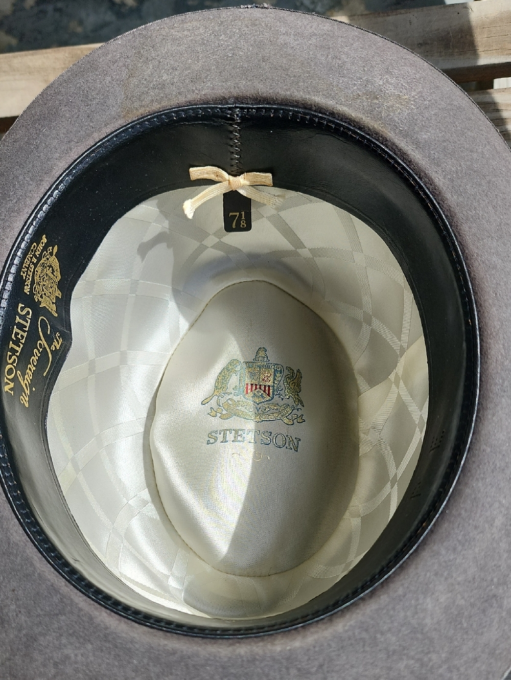 Stetson The Sovereign Mens Fedora Hat - Picture 3 of 5